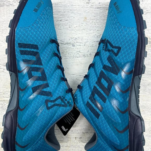 Inov-8 F-LITE 195 (Men): Elevate Your Workouts with Blue/Navy/Mirage Style - Picture 6 of 7